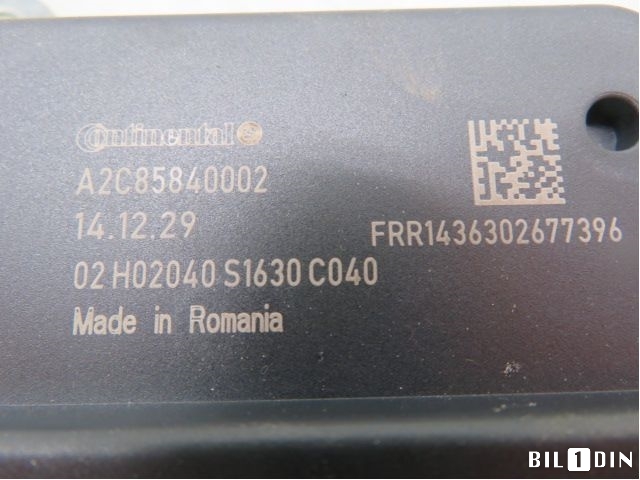 Airbag elektronikk til Renault Zoe 2013-2019 (Fase 1)  (RENAULT|985104074R||A2C85840002)