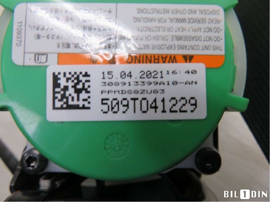 Sikkerhetsbelte foran venstre til Suzuki Vitara 2015-->> (Type IV)  (SUZUKI|5020I3F2IV|)