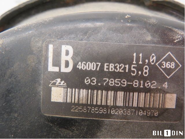 Bremsekraft-forsterker til Nissan Navara 2005-2010 (Fase 1) (D40) (D40) (NISSAN|47210EB310|46007EB321|)