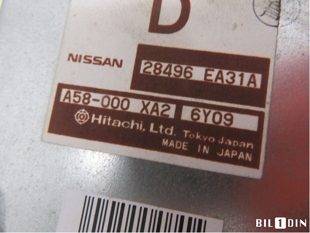 Styreenhet girkasse til Nissan Navara 2005-2010 (Fase 1) (D40) (D40) (NISSAN|28496EA31A|)
