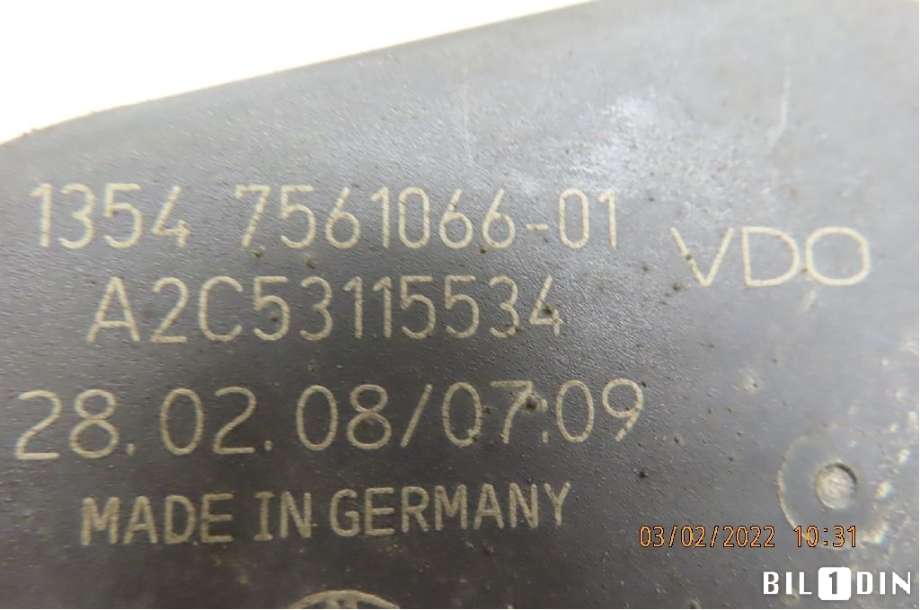 Spjeldhus til BMW 3-Serie 2005-2011 (E90/E91/E92/E93) (E90/E91/E92/E93) (BMW|13547561066||13547561066-01)