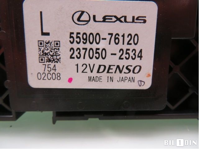 Varmeapparat betjening til Lexus UX 2018-->>  (LEXUS|5590076120|2370502534|)