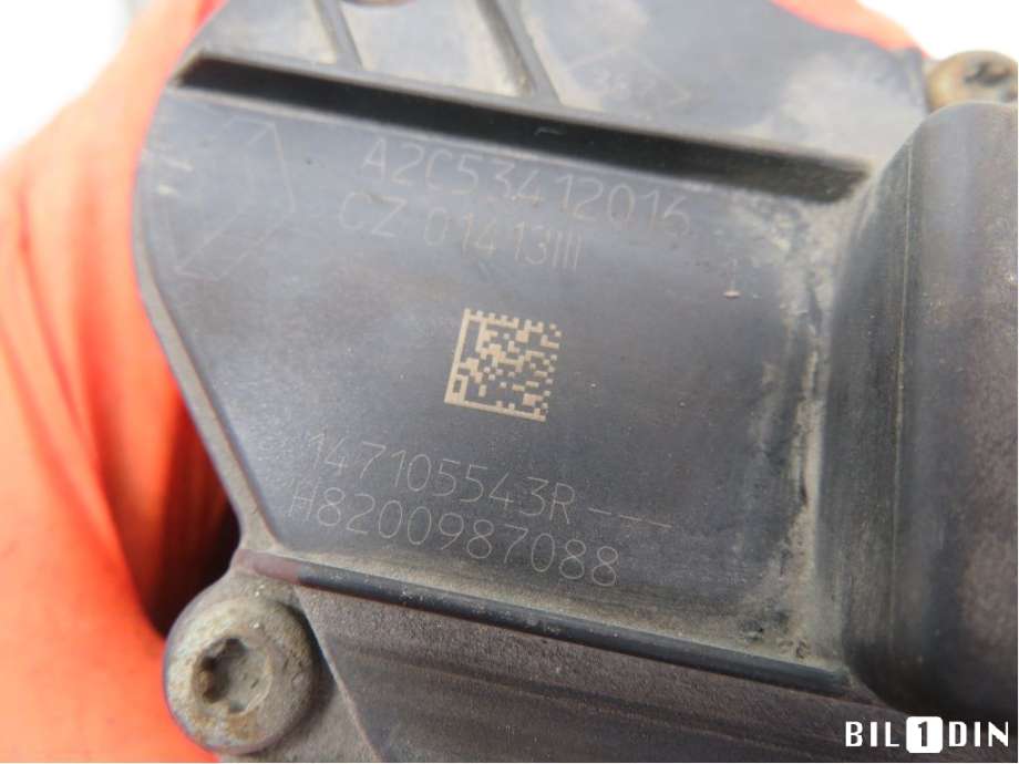 EGR-ventil til Opel Vivaro A 2006-2014  (OPEL|95508569|93198888|A2C53412016)