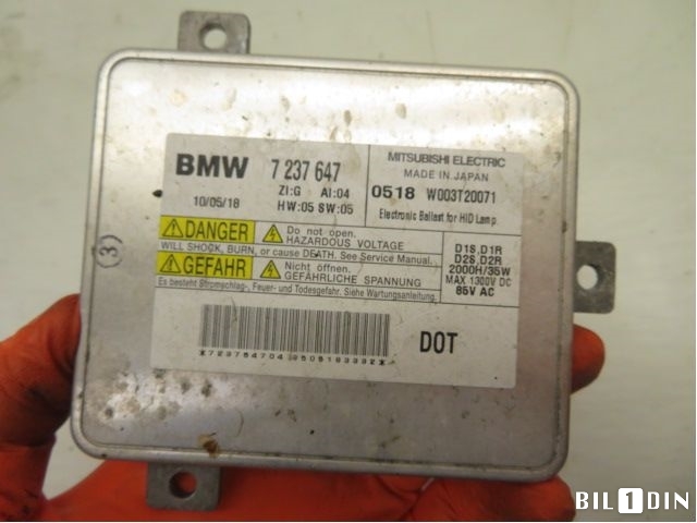 Styreenhet xenon/ballast til BMW 3-Serie 2005-2011 (E90/E91/E92/E93) (E90/E91/E92/E93) (BMW|63117318327|)