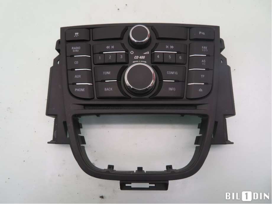 Varmeapparat betjening til Opel Astra J, 2010-2015 (OPEL|)