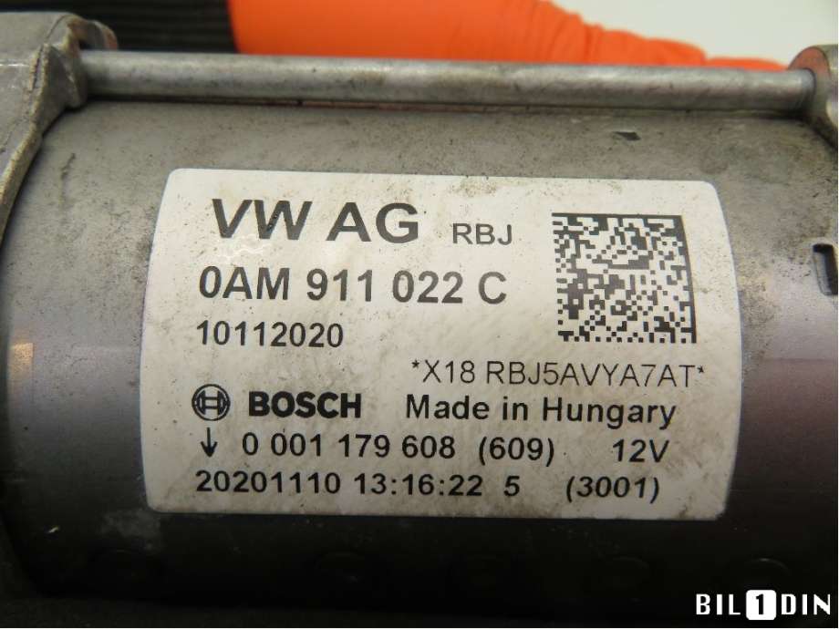 Starter til Škoda Octavia 2020-->> (Type IV)  (SKODA|0AM911022C|0001179608|)