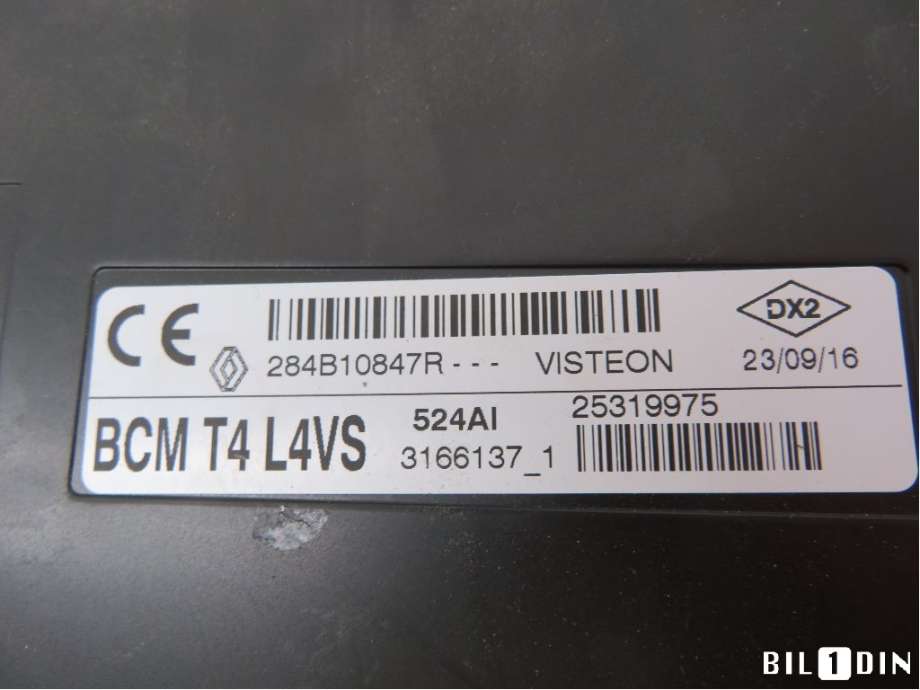 Styreenhet comfort (BCM) til Opel Vivaro B 2014-2019  (OPEL|93459284|284B10847R|)