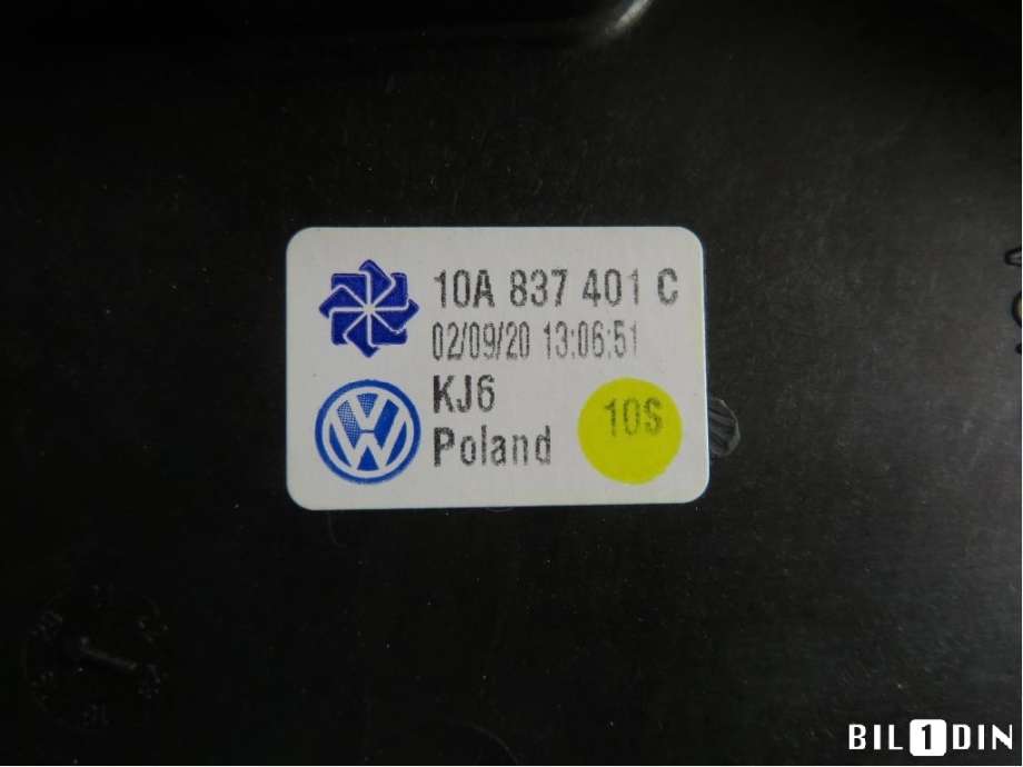 Ruteheis til VW ID.3 2020-->> (VOLKSWAGEN|10A837461B|10A837401C|)