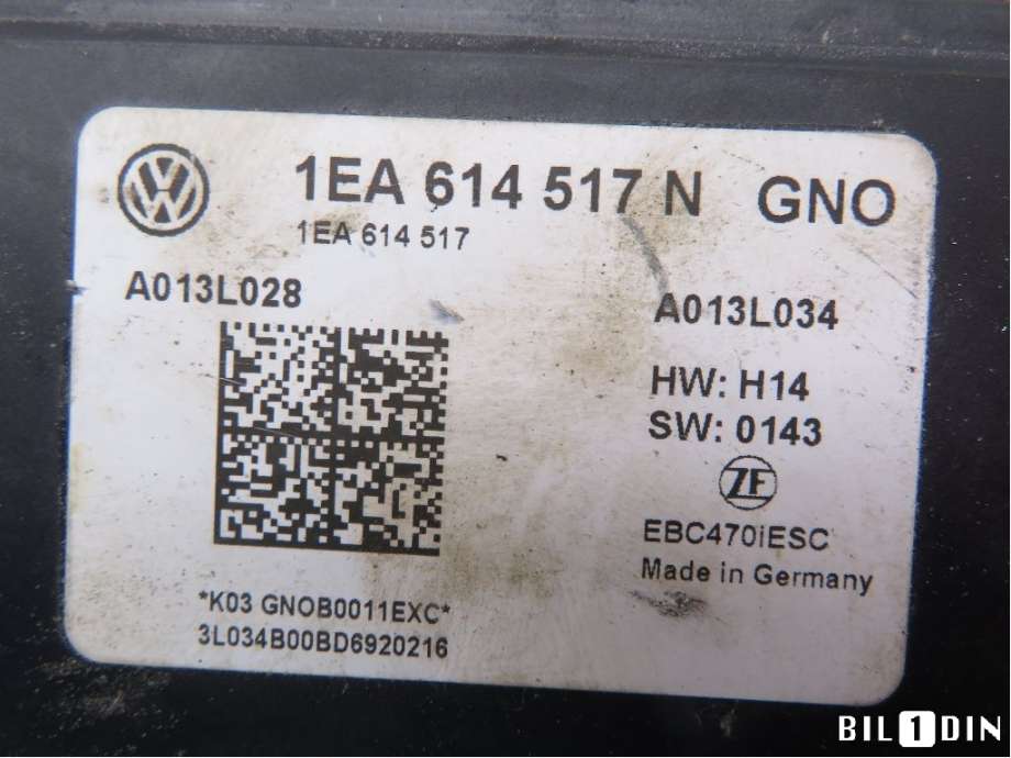 ABS sentral til VW ID.3 2020-->>  (VOLKSWAGEN|1EA614517N|1EA614517AA|)