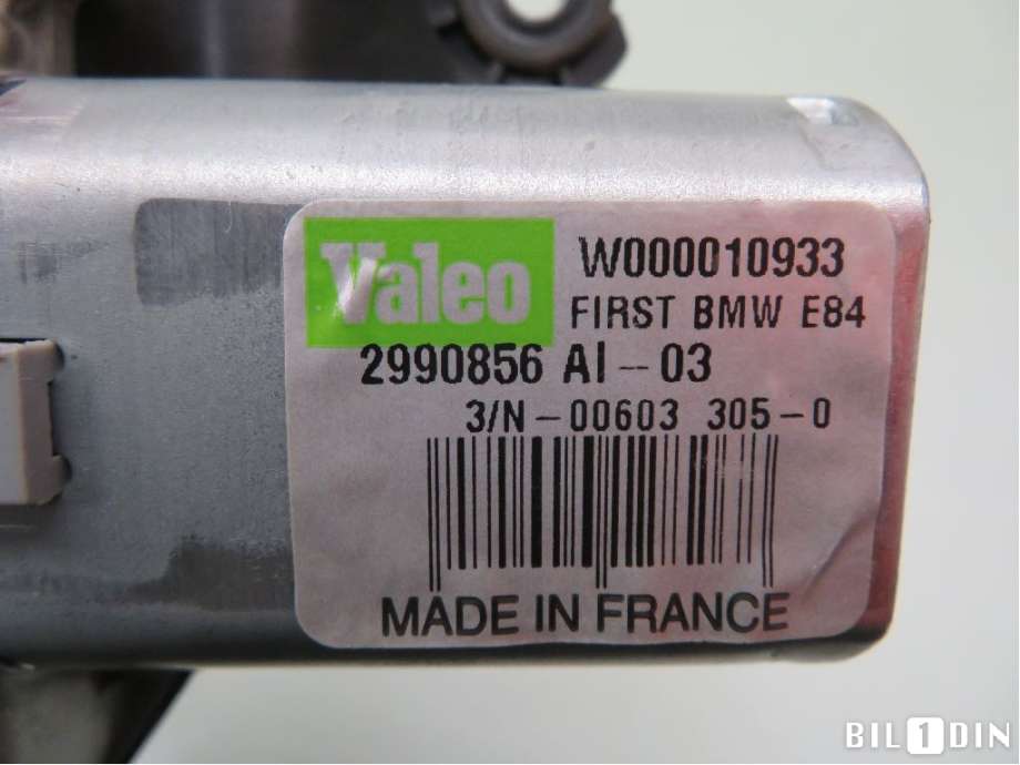 Viskermotor bakrute til BMW X1 2009-2015 (E84) (E84) (BMW|67632990856|W000010933|2990856)