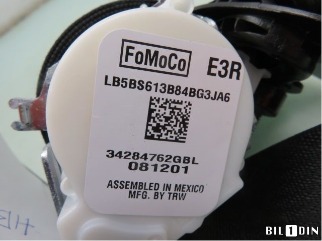 Sikkerhetsbelte bak høyre til Ford Explorer 2020-->>  (FORD (US)|LB5BS613B84BF3JA6|2382659|)