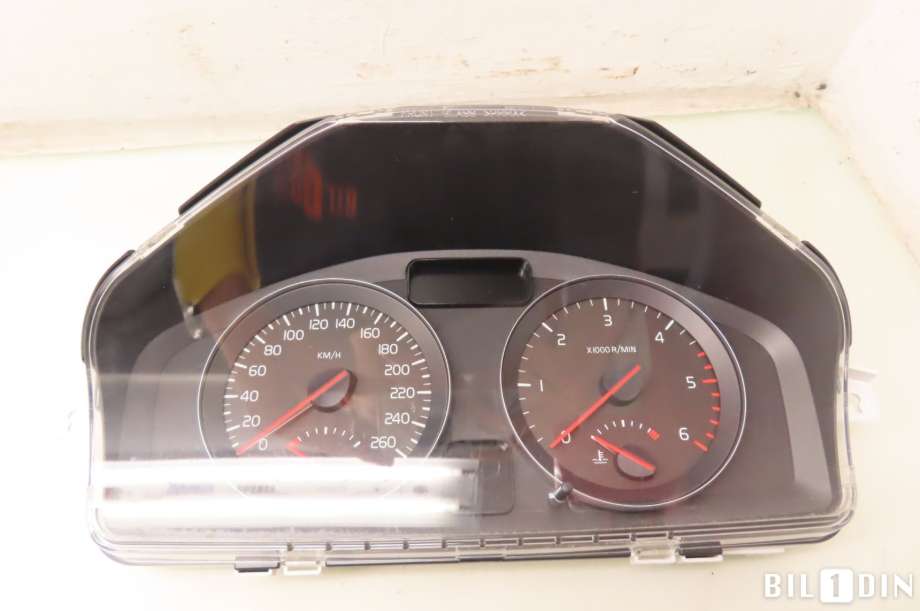 Instrumentpanel til Volvo S40 2008-2012 (Type II, Fase 2) (VOLVO|36002714||31296228)