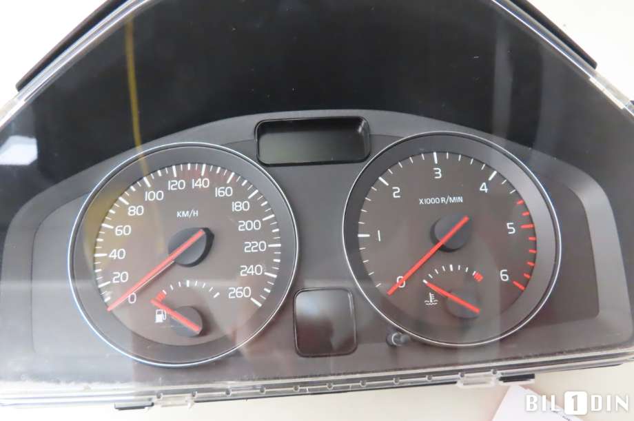 Instrumentpanel til Volvo S40 2008-2012 (Type II, Fase 2) (VOLVO|36002714||31296228)