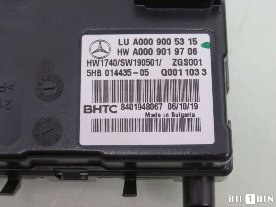 Styreenhet diverse til Mercedes EQC 2019-->>  (MERCEDES|A0009001923|A0009005315|)
