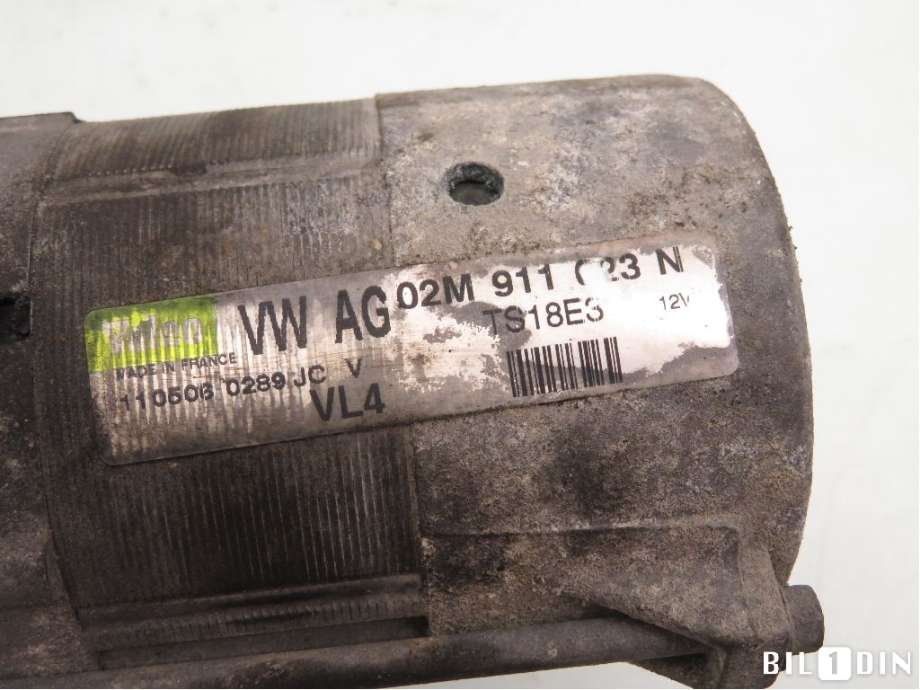 Starter diesel til Audi A3 2003-2008 (Type II, Fase 1)  (AUDI|02M911023NX||02M911023N)