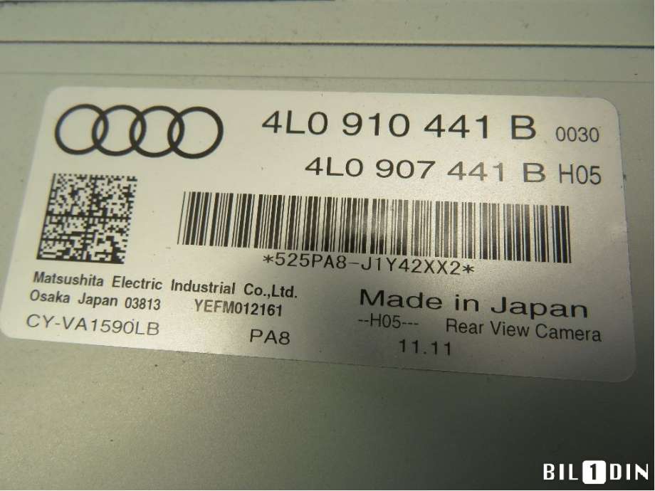 Styreenhet parkering til Audi Q7 2010-2015 (Type I, Fase 2)  (AUDI|4L0910441C|4L0907441B|4F0919283E)