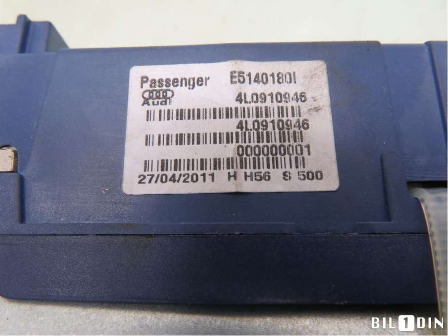 Baklukeåpner motor til Audi Q7 2010-2015 (Type I, Fase 2)  (AUDI|4L0827852E|)