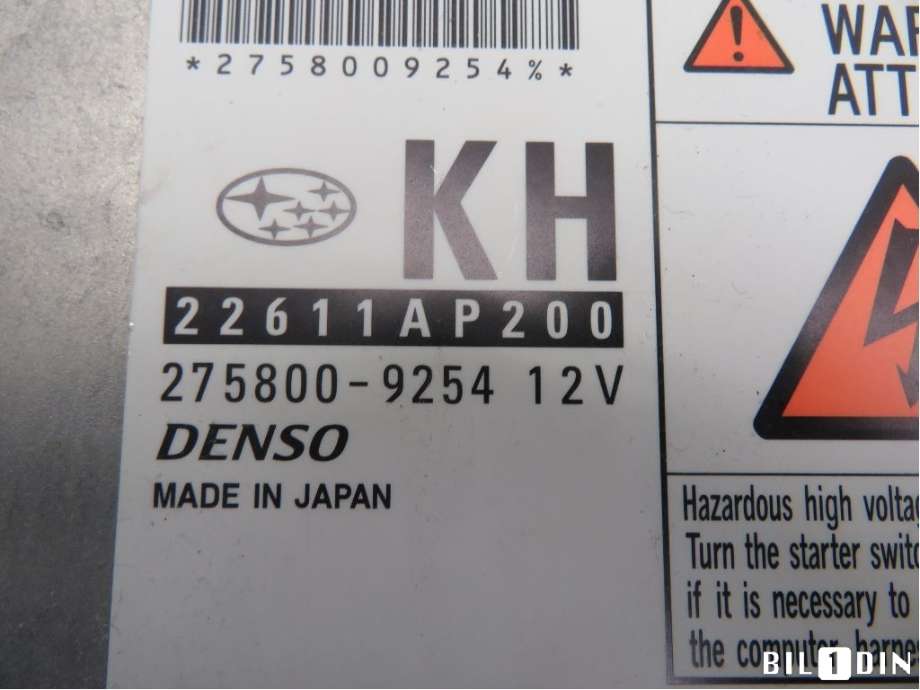 Styreenhet motor til Subaru Forester 2008-2013 (Type III)  (SUBARU|22611AP200|)