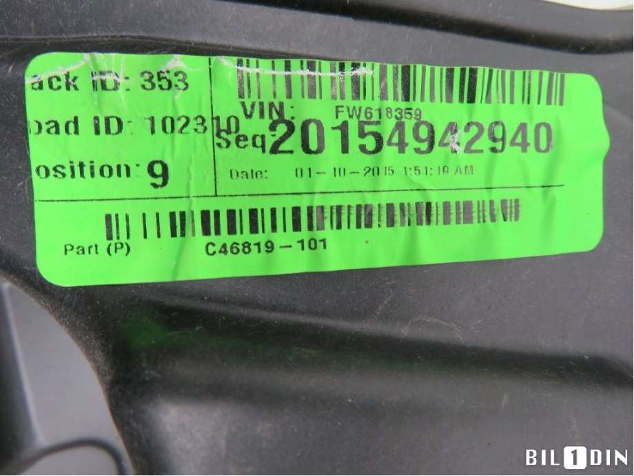 Ruteheis til Jeep Cherokee 2014-->> (Type V) (JEEP|68227255AA||C46819101)