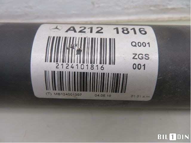 Mellomaksel fremre til Mercedes E-Klasse 2009-2013 (Fase 1) (W212) (W212) (MERCEDES|A2124100116||A2121816)
