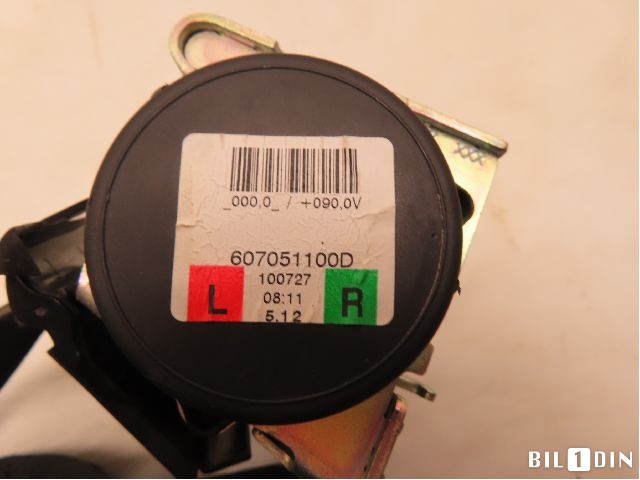 Sikkerhetsbelte bak midtre til BMW X1 2009-2015 (E84) (E84) (BMW||607051100D)