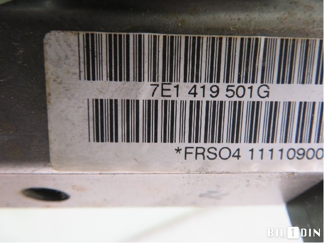 Rattaksel til VW Transporter / Caravelle 2009-2015 (Fase 2) (T5) (T5) (VOLKSWAGEN|7E1419501J||7E1419501G)