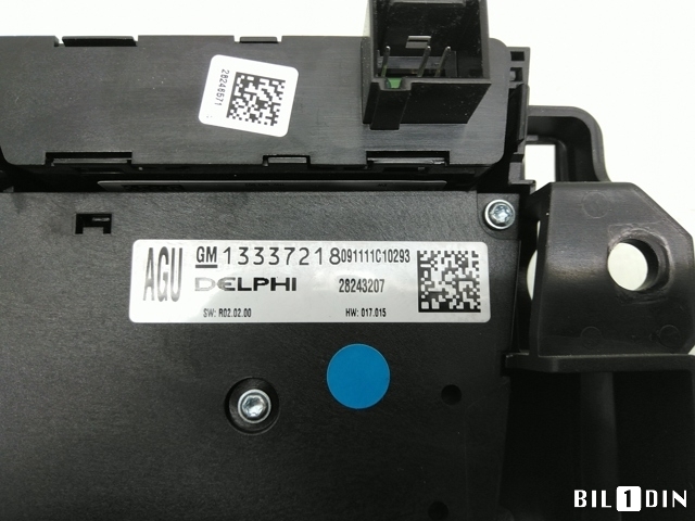 Varmeapparat betjening til Opel Astra J 2010-2015  (OPEL|13337218|)