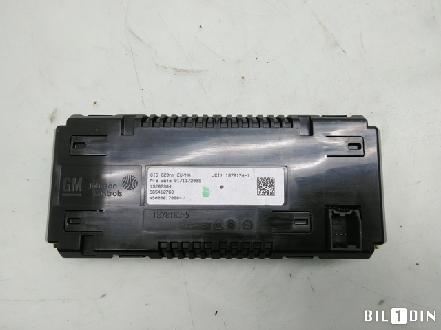 Multimedia display (MCU - Media Controller Unit) til Opel Astra J 2010-2015  (OPEL|13267984|)