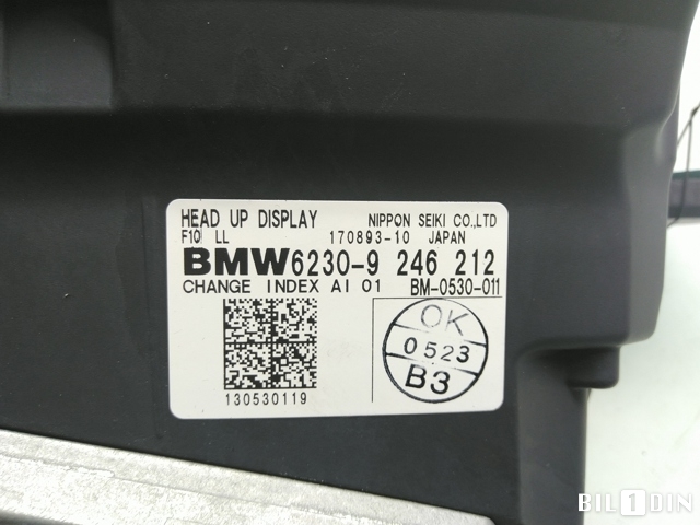 Instrument diverse til BMW 5-Serie 2010-2017 (F10/F11) (F10/F11) (BMW|62306815499||62309246212)