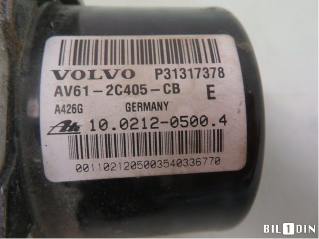 ABS sentral til Volvo V50 2007-2012 (Fase 2)  (VOLVO|31317379|610C060037E|31317378)