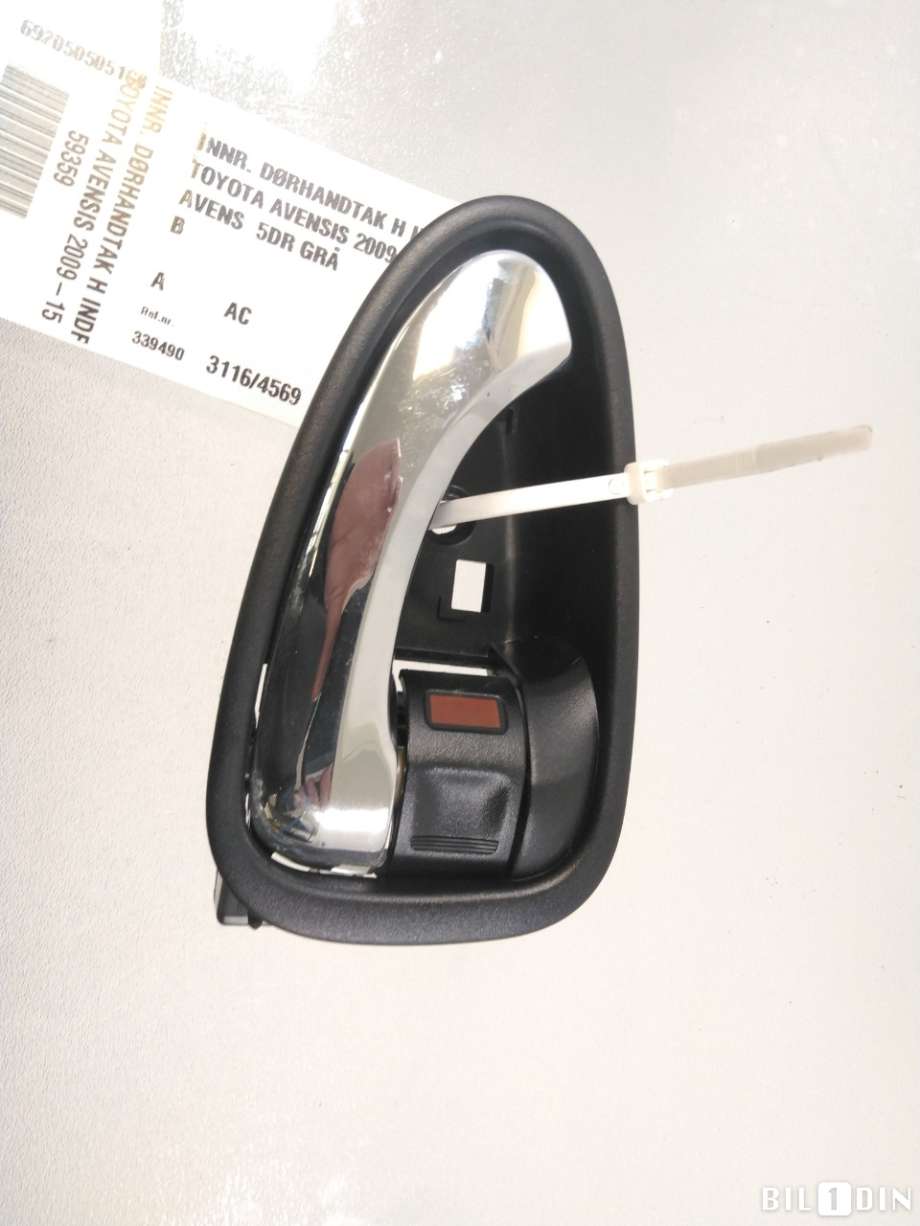 Dørhåndtak inv høyre til Toyota Avensis, 2009-2015 (Type III, Fase 1)  (TOYOTA|6920505051C0)
