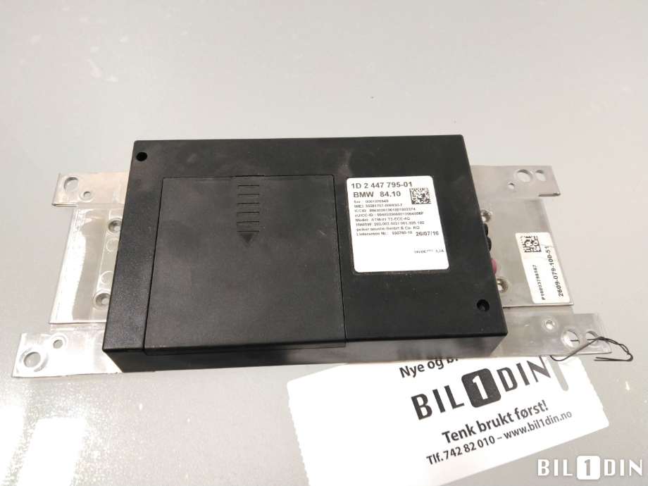 Styreenhet bluetooth til BMW 1-Serie, 2015-2019 (Fase 2) (F20/F21) (F20/F21) (BMW|84105A0FC22)