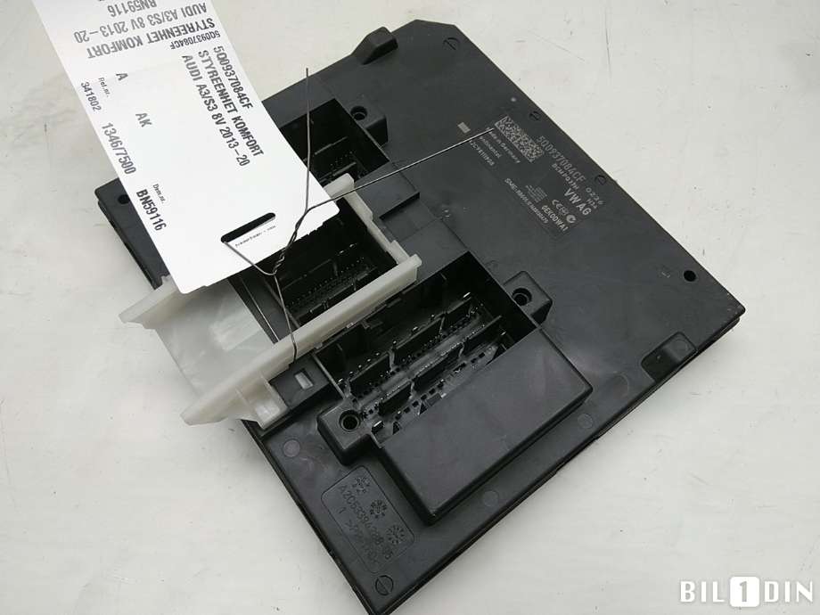 Styreenhet comfort (BCM) til Audi A3 2016-2020 (Type III, Fase 2) (AUDI|5Q0937084CF|)