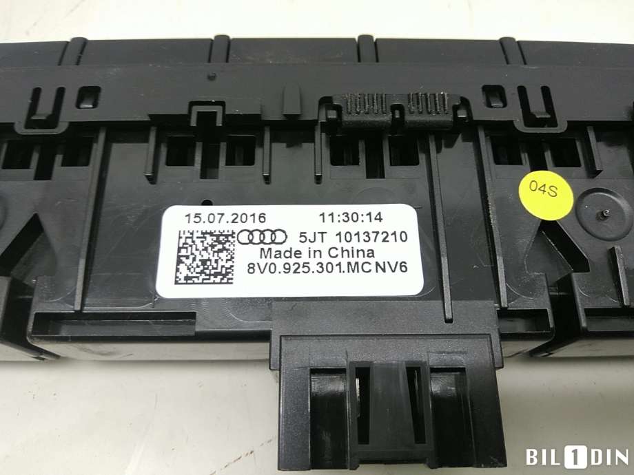 Bryter diverse til Audi A3 2016-2020 (Type III, Fase 2)  (AUDI|8V0925301MC|)