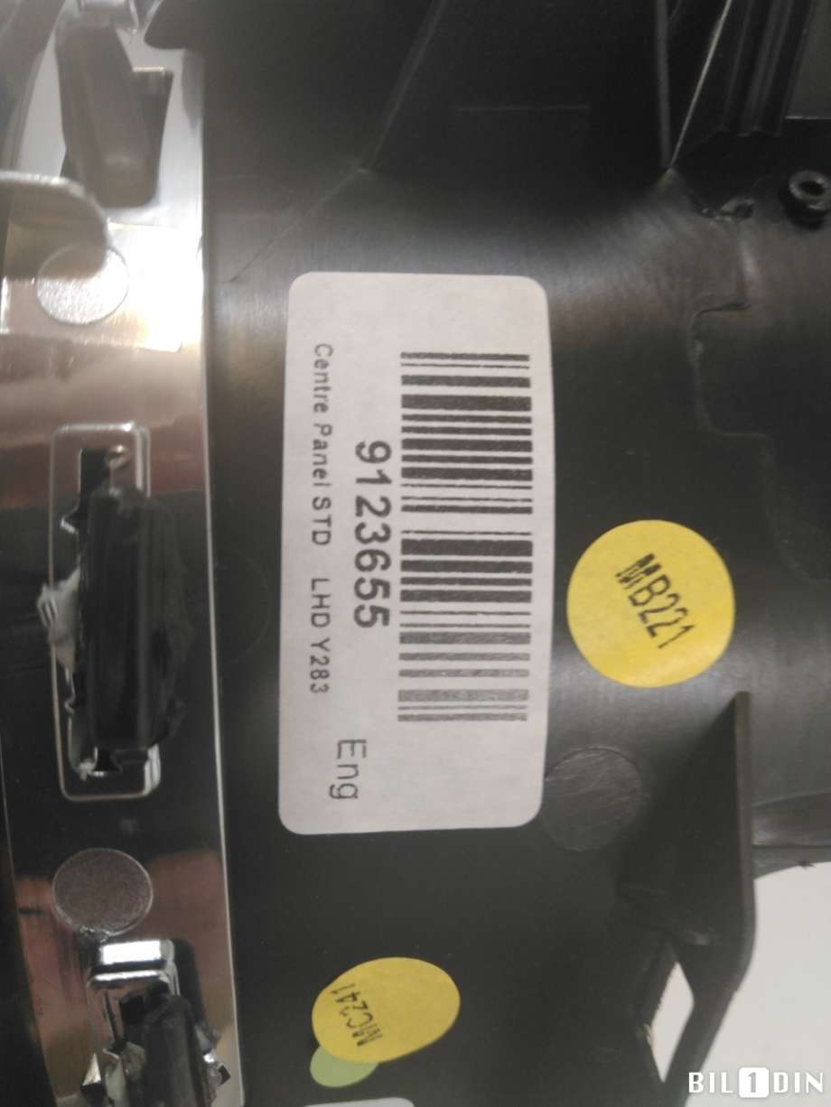 Varmeapparat betjening til Volvo V60 2010-2013 (Type I, Fase 1)  (VOLVO|30795271|9123655|)