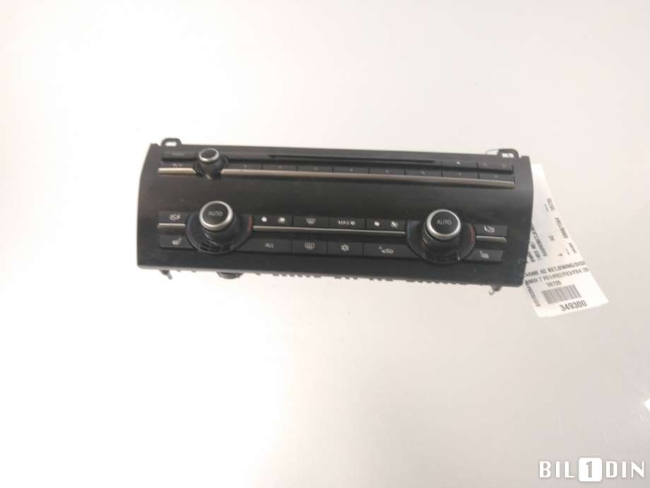Varmeapparat betjening til BMW 7-Serie, 2009-2015 (F01/F02/F03/F04) (F01/F02/F03/F04) (BMW|61319328413)