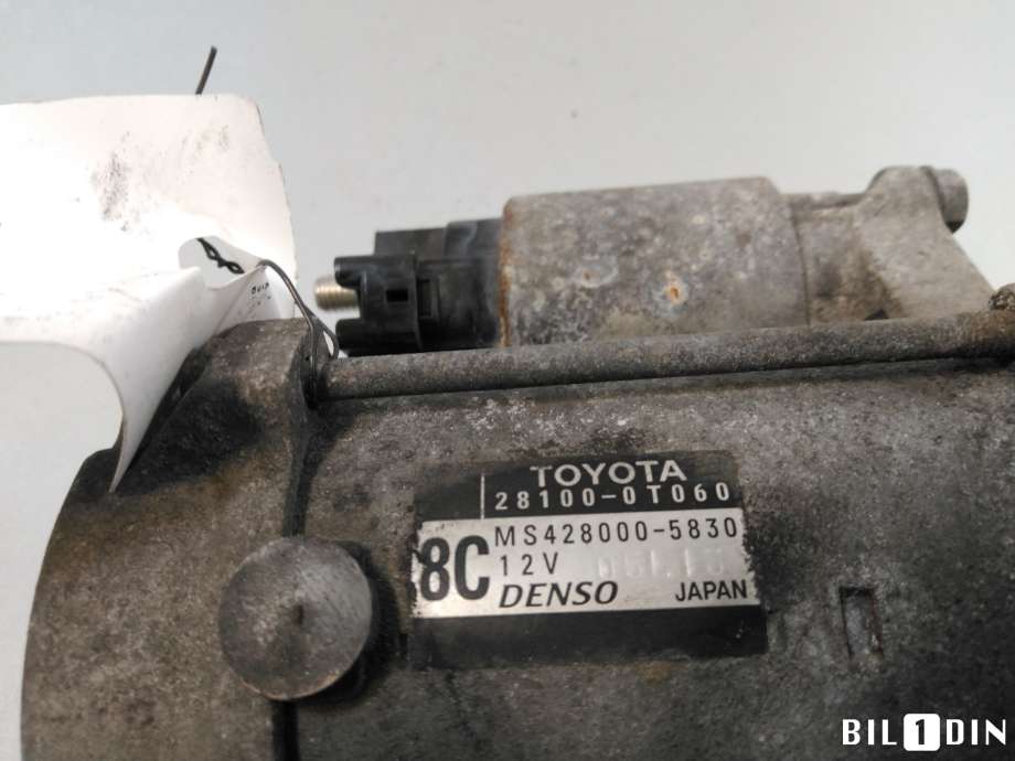 Starter til Toyota Avensis 2009-2015 (Type III, Fase 1)  (TOYOTA|2810037060||281000T060)