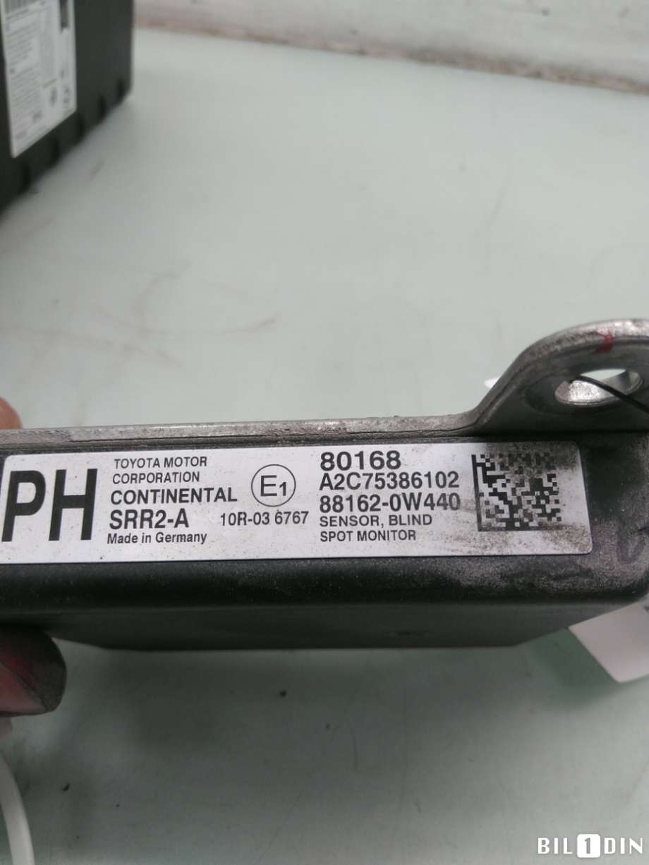 Sensor radar til Toyota Prius 2016-2023 (Type IV) (combi) (combi) (TOYOTA|881620W440|)
