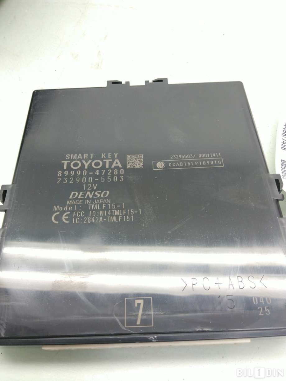 Styreenhet diverse til Toyota Prius 2016-2023 (Type IV) (combi) (combi) (TOYOTA|8999047280|)