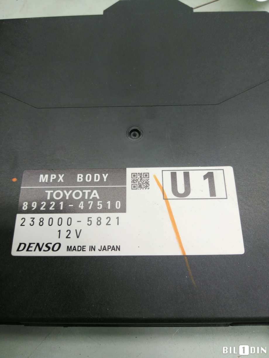 Styreenhet diverse til Toyota Prius, 2016-2023 (Type IV) (combi) (combi) (TOYOTA|8922147510)