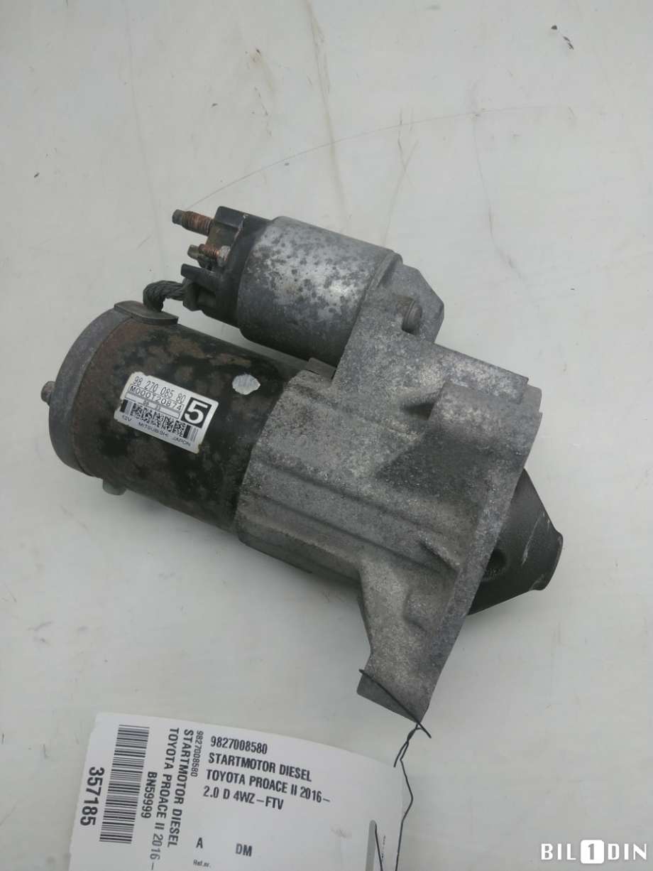 Starter diesel til Toyota Proace 2016-->> (Type II)  (TOYOTA|9827008580|)