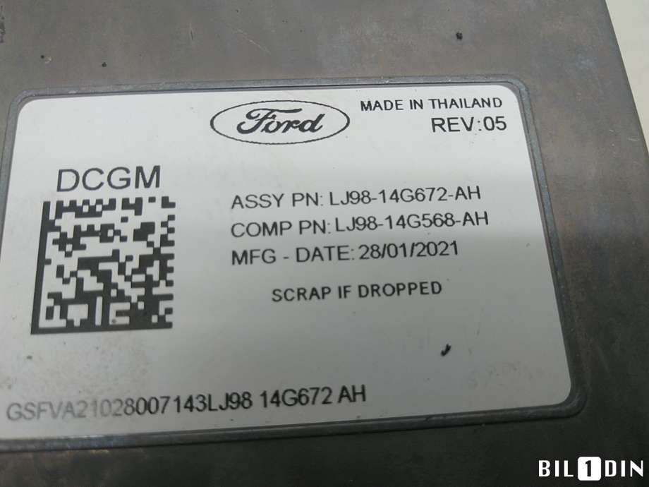 Styreenhet batteri til Ford Mustang Mach-e 2020-->>  (FORD|LJ9814G672AN|2622799|)