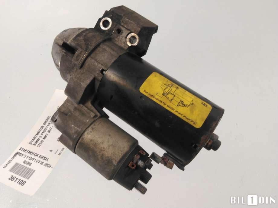 Starter diesel til BMW 5-Serie 2010-2017 (F10/F11) (F10/F11) (BMW|12418515900|)
