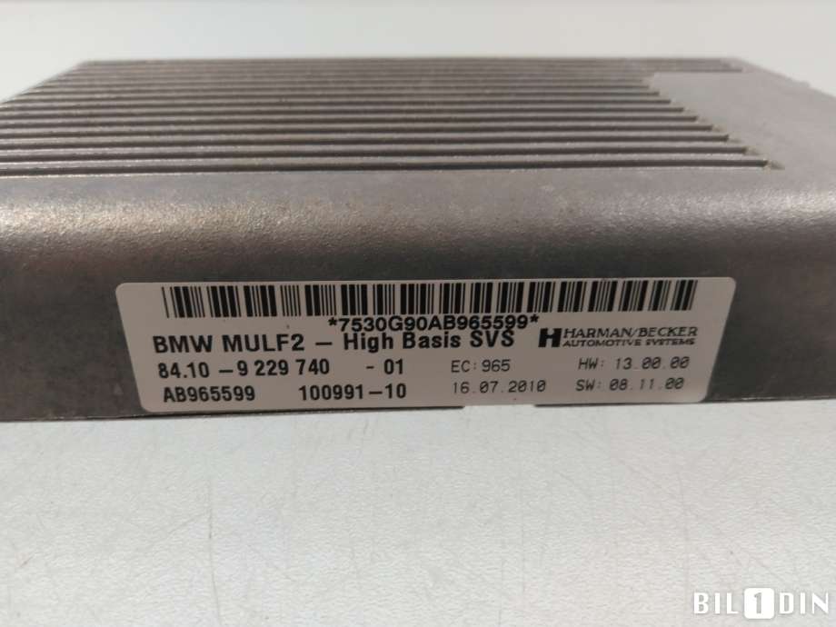 Styreenhet diverse til BMW 5-Serie 2010-2017 (F10/F11) (F10/F11) (BMW|84109229740||AB965599)
