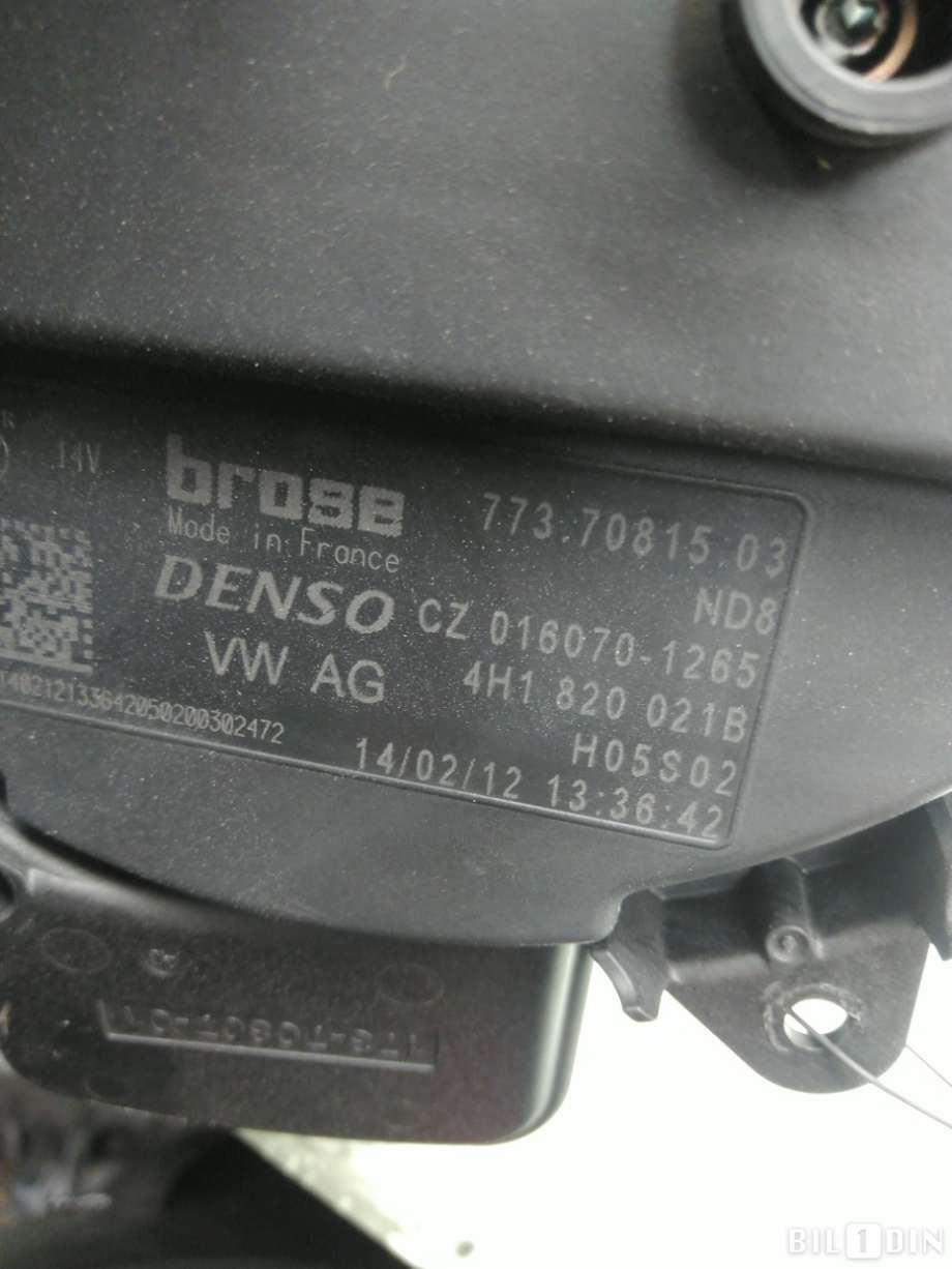 Varmeapparat motor til Audi A6 2011-2014 (Type IV, Fase 1) (C7) (C7) (AUDI|4H1820021B|)