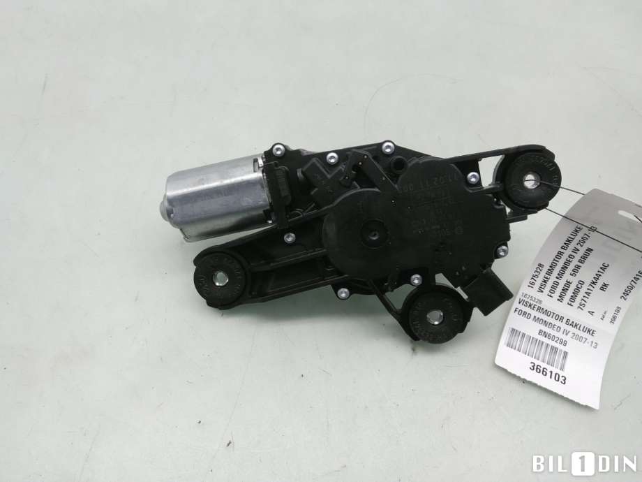 Viskermotor bakrute til Ford Mondeo 2011-2014 (Type IV, Fase 2)  (FORD|1675328|7S71A17K441AC|)