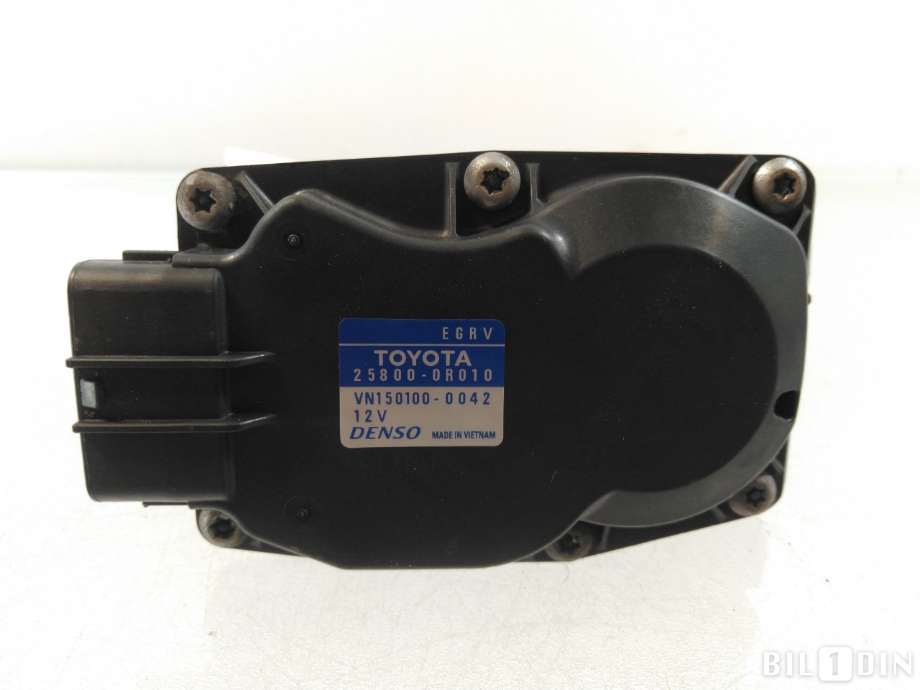 EGR-ventil til Toyota Avensis 2009-2015 (Type III, Fase 1)  (TOYOTA|2580026010||2580000R010)