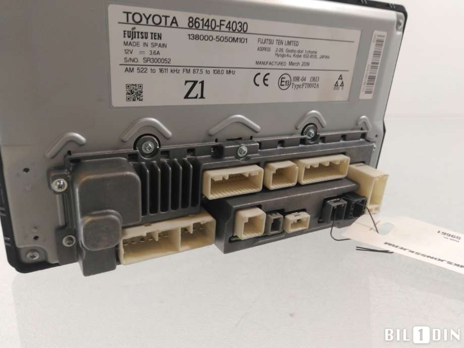 Instrument kjørecomputer til Toyota C-HR 2016-->>  (TOYOTA|86140F4030||1380005050M101)