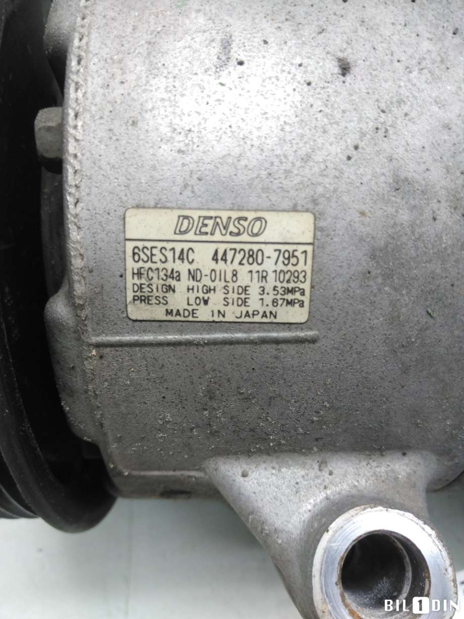 Aircondition kompressor til Toyota RAV4 2013-2015 (Type IV, Fase 1)  (TOYOTA|8831042370|)