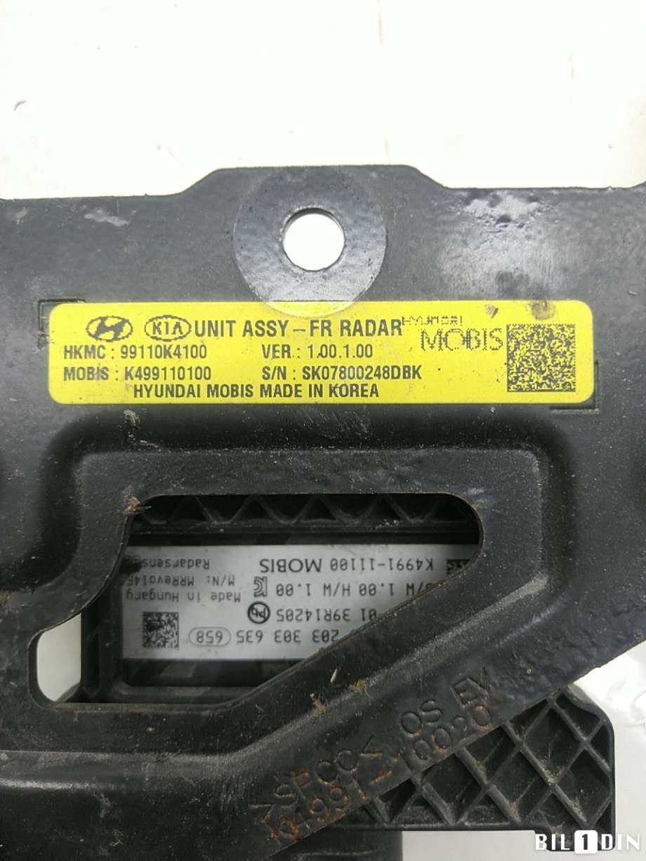 Sensor radar til Hyundai Kona 2017-2021 (Type I, Fase 1)  (HYUNDAI||99110K4100)